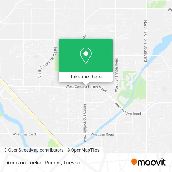 Amazon Locker-Runner map