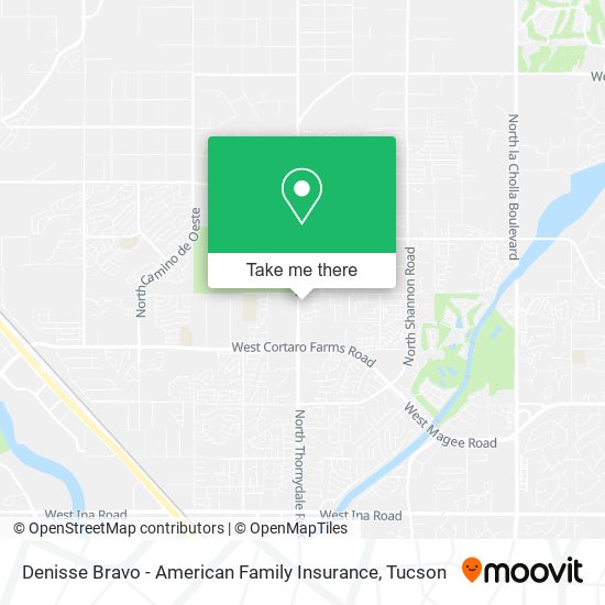 Mapa de Denisse Bravo - American Family Insurance