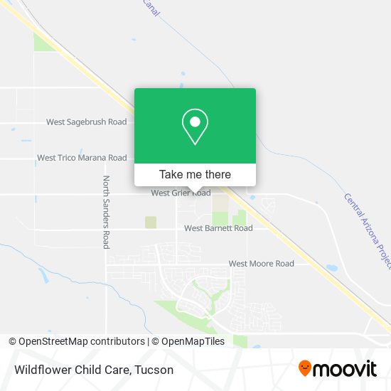 Wildflower Child Care map