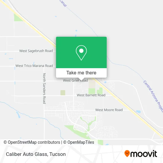 Caliber Auto Glass map