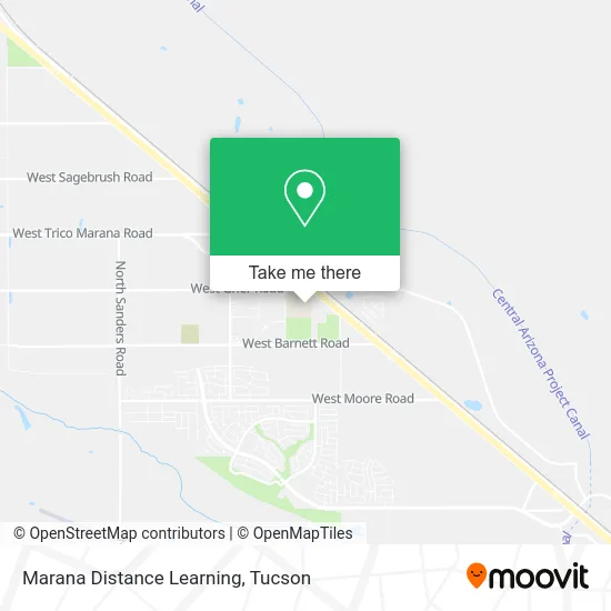 Marana Distance Learning map