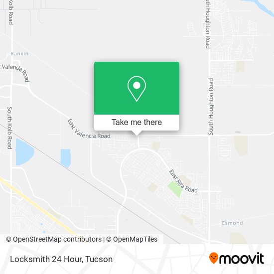 Locksmith 24 Hour map