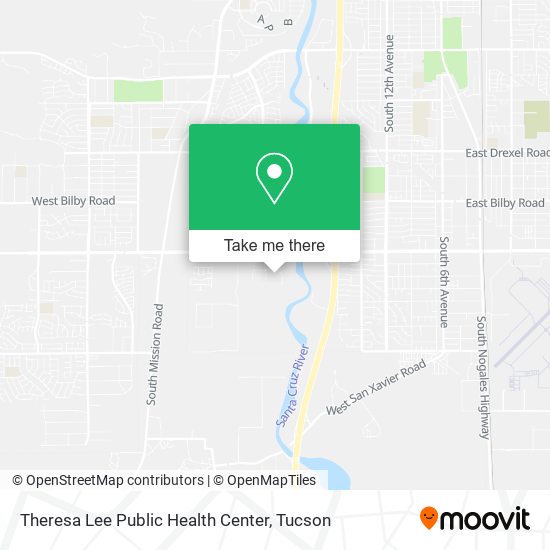 Mapa de Theresa Lee Public Health Center