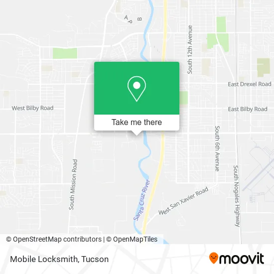 Mobile Locksmith map