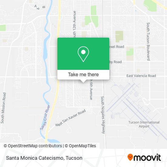 Santa Monica Catecismo map