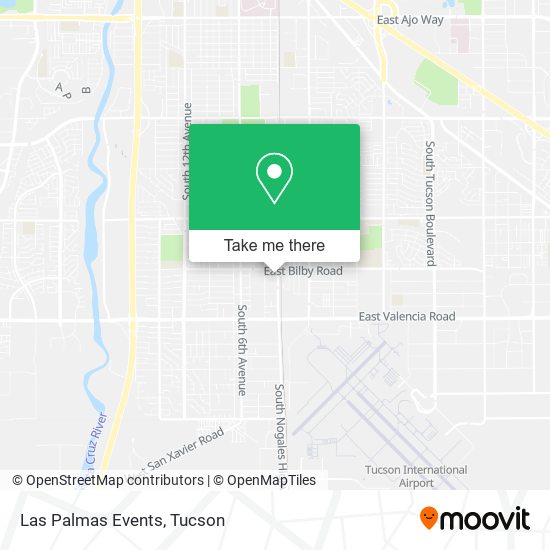 Las Palmas Events map