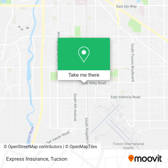 Express Insurance map
