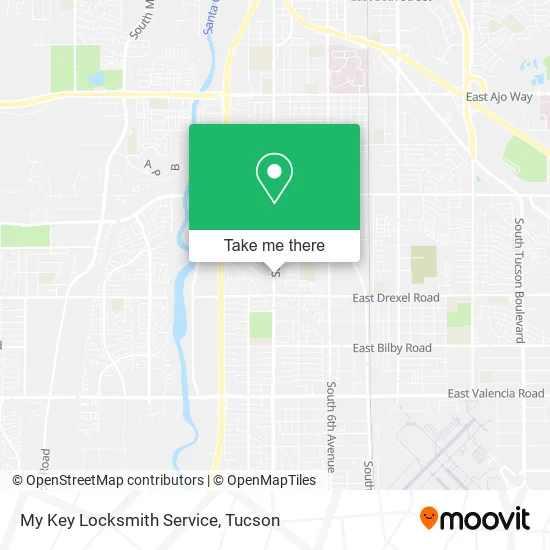 My Key Locksmith Service map