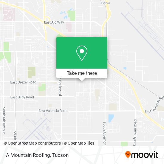 Mapa de A Mountain Roofing