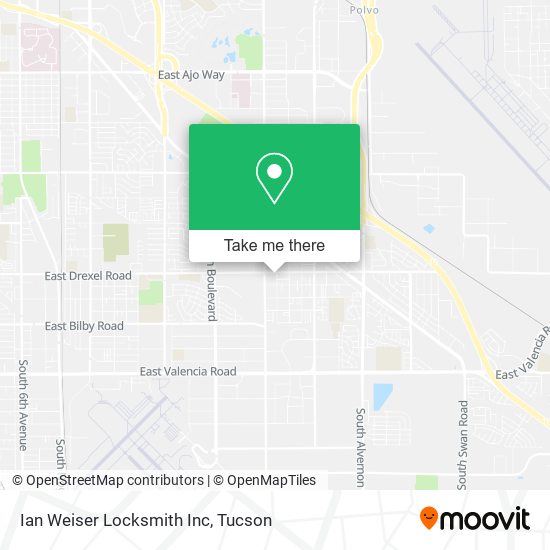 Mapa de Ian Weiser Locksmith Inc