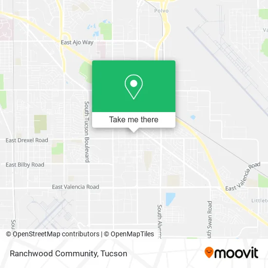 Ranchwood Community map