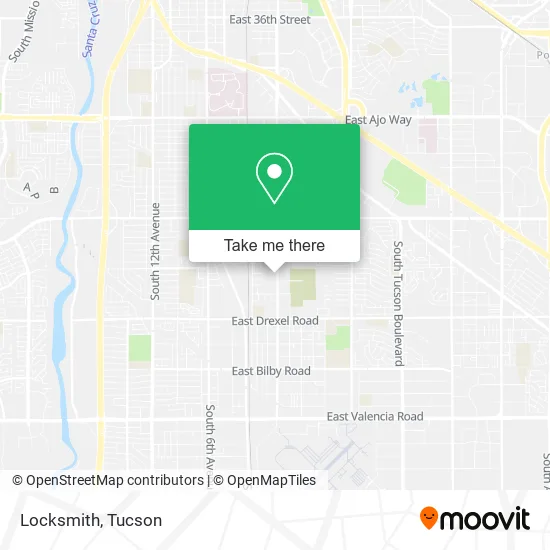 Locksmith map