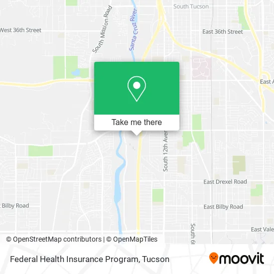 Federal Health Insurance Program map