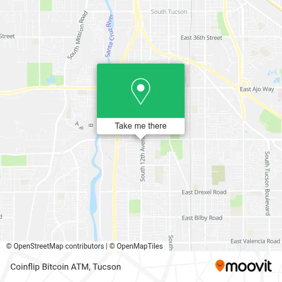 Coinflip Bitcoin ATM map