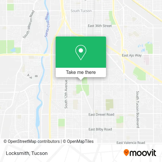 Locksmith map
