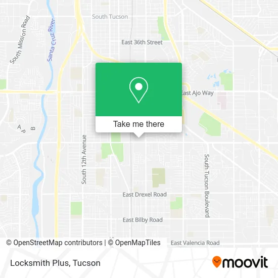 Locksmith Plus map