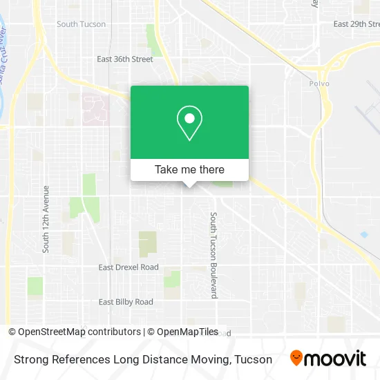 Mapa de Strong References Long Distance Moving