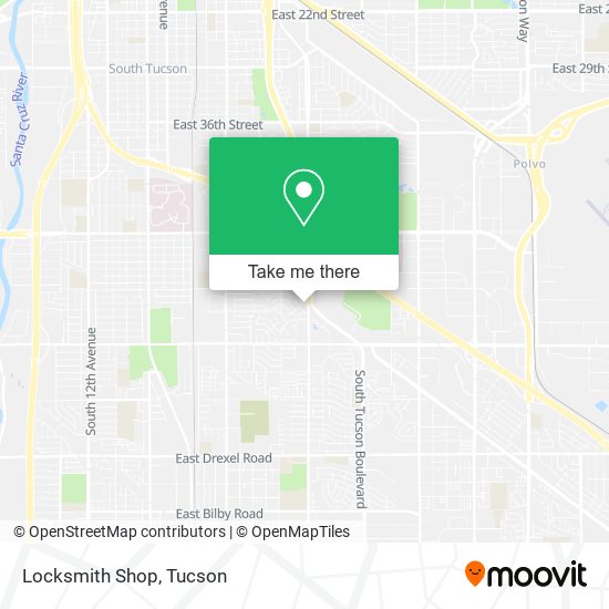 Mapa de Locksmith Shop