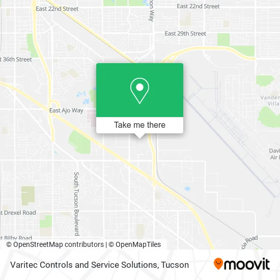 Mapa de Varitec Controls and Service Solutions