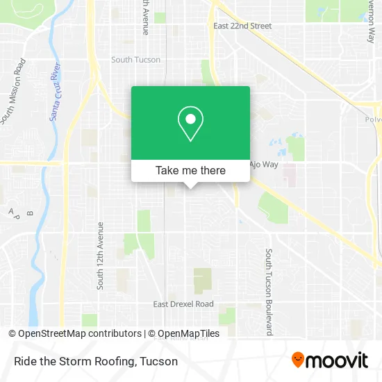 Ride the Storm Roofing map