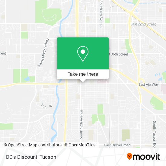 Mapa de DD's Discount