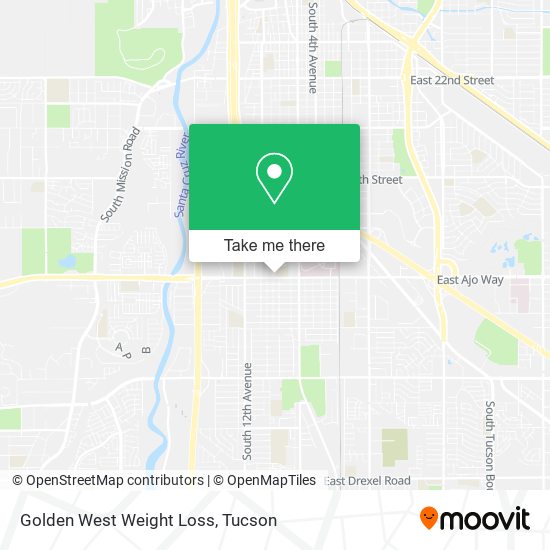 Golden West Weight Loss map