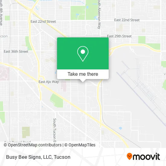 Busy Bee Signs, LLC map