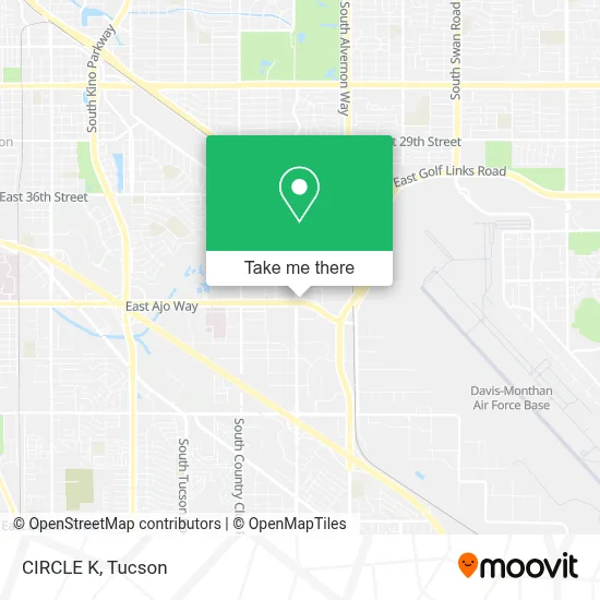 CIRCLE K map