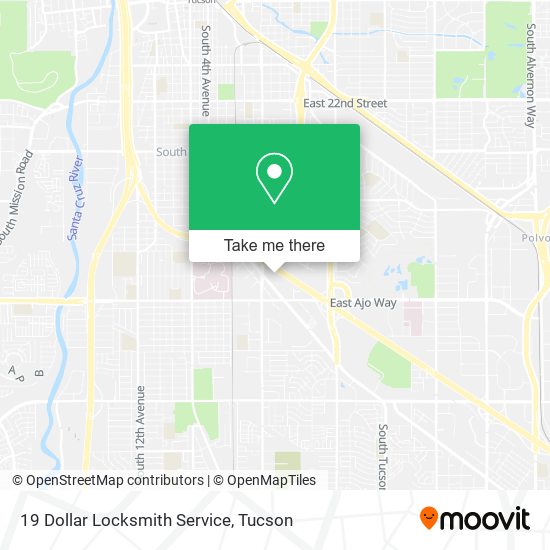 19 Dollar Locksmith Service map