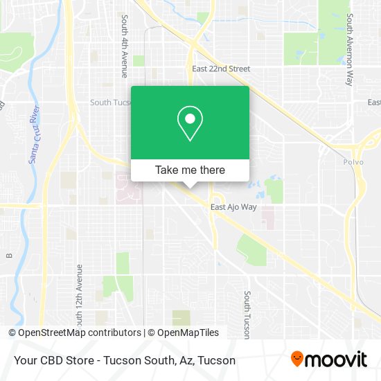 Your CBD Store - Tucson South, Az map