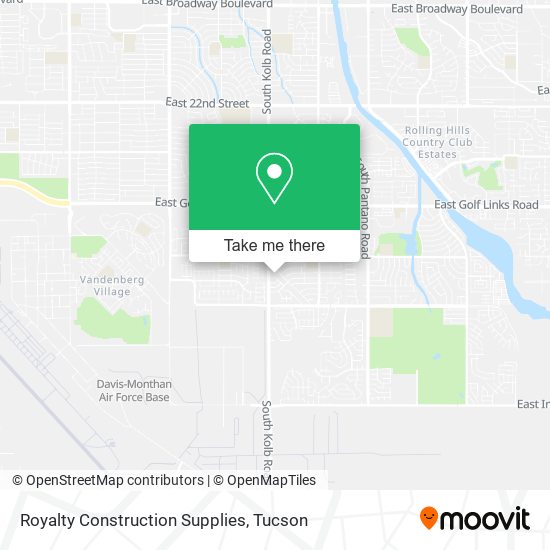 Royalty Construction Supplies map