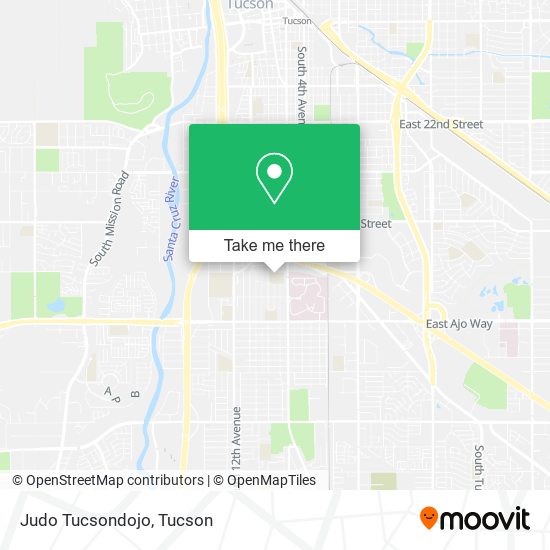 Judo Tucsondojo map