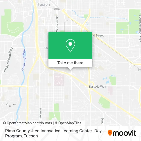 Pima County Jted Innovative Learning Center- Day Program map
