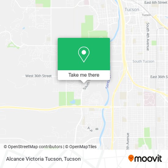 Mapa de Alcance Victoria Tucson