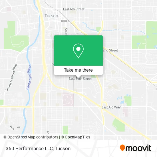 360 Performance LLC map