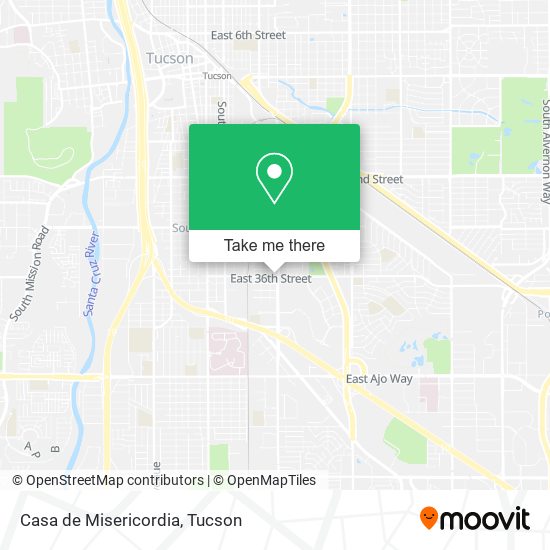 Casa de Misericordia map