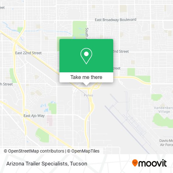 Arizona Trailer Specialists map