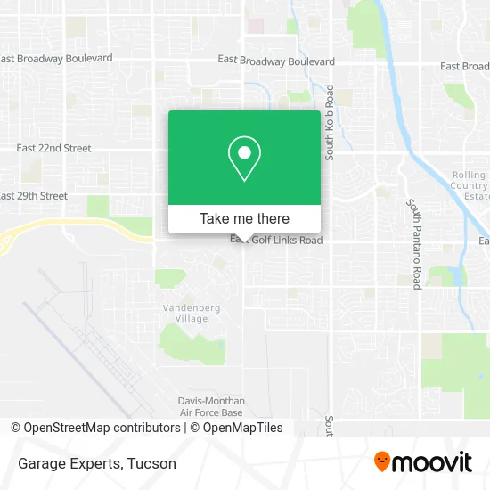 Garage Experts map