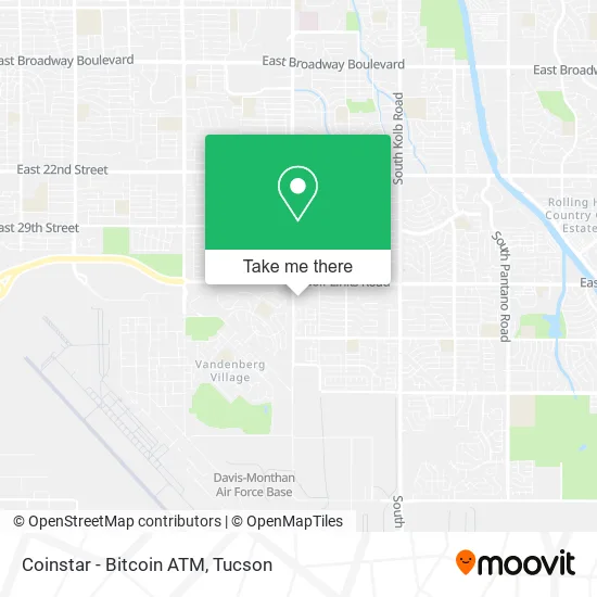 Coinstar - Bitcoin ATM map