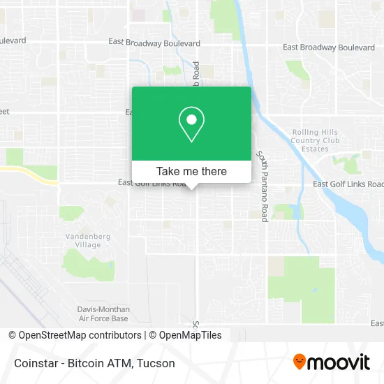Coinstar - Bitcoin ATM map