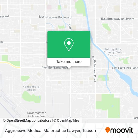 Mapa de Aggressive Medical Malpractice Lawyer