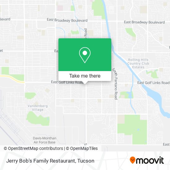 Jerry Bob's Family Restaurant map