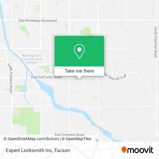 Expert Locksmith Inc map