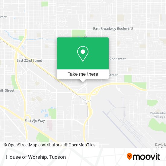 House of Worship map