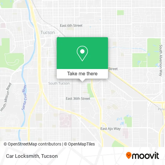 Car Locksmith map
