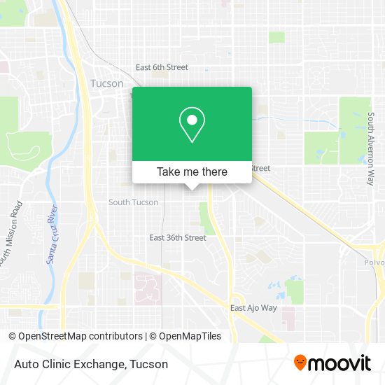 Auto Clinic Exchange map