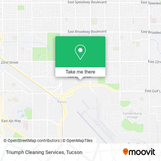 Triumph Cleaning Services map
