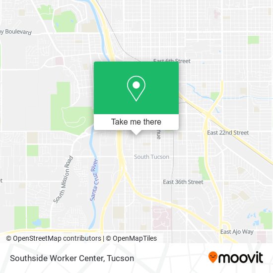 Southside Worker Center map