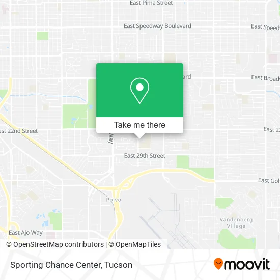 Sporting Chance Center map