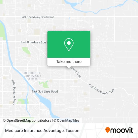 Medicare Insurance Advantage map